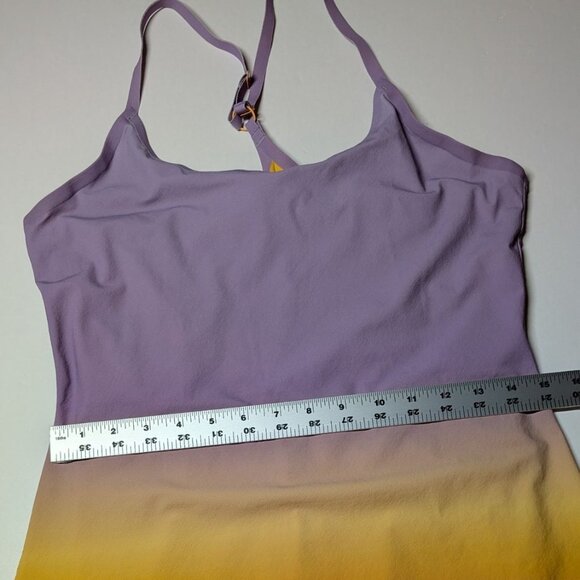 Outdoor Voices Exercise Dress Womens Medium Multi Ombre Tenniscore Pickleball - Picture 10 of 13